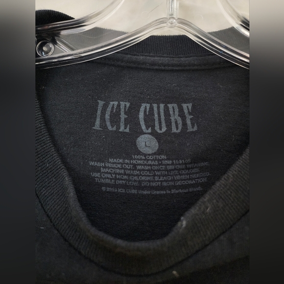 Ice Cube Graphic Black T-Shirt, Sz LG - Picture 3 of 9